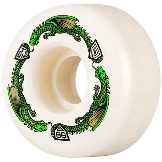 POWELL PERALTA DRAGON FORUMLA WHEELS V4 88A GREEN