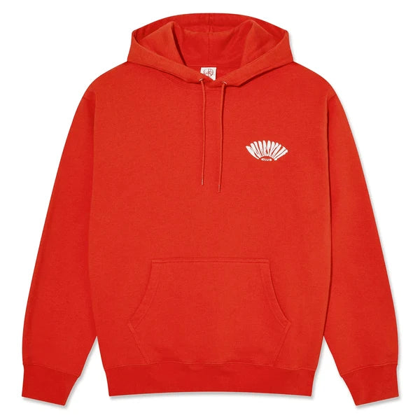 POLAR DAVE HOODIE POLAR SKATE CLUB RED