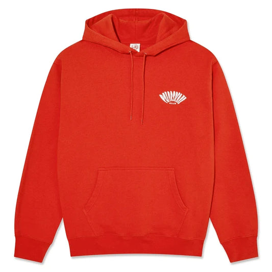 POLAR DAVE HOODIE POLAR SKATE CLUB RED