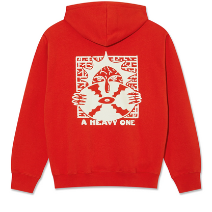 POLAR DAVE HOODIE POLAR SKATE CLUB RED