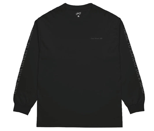 LAST RESORT ATLAS MIND LS TEE BLACK GREY