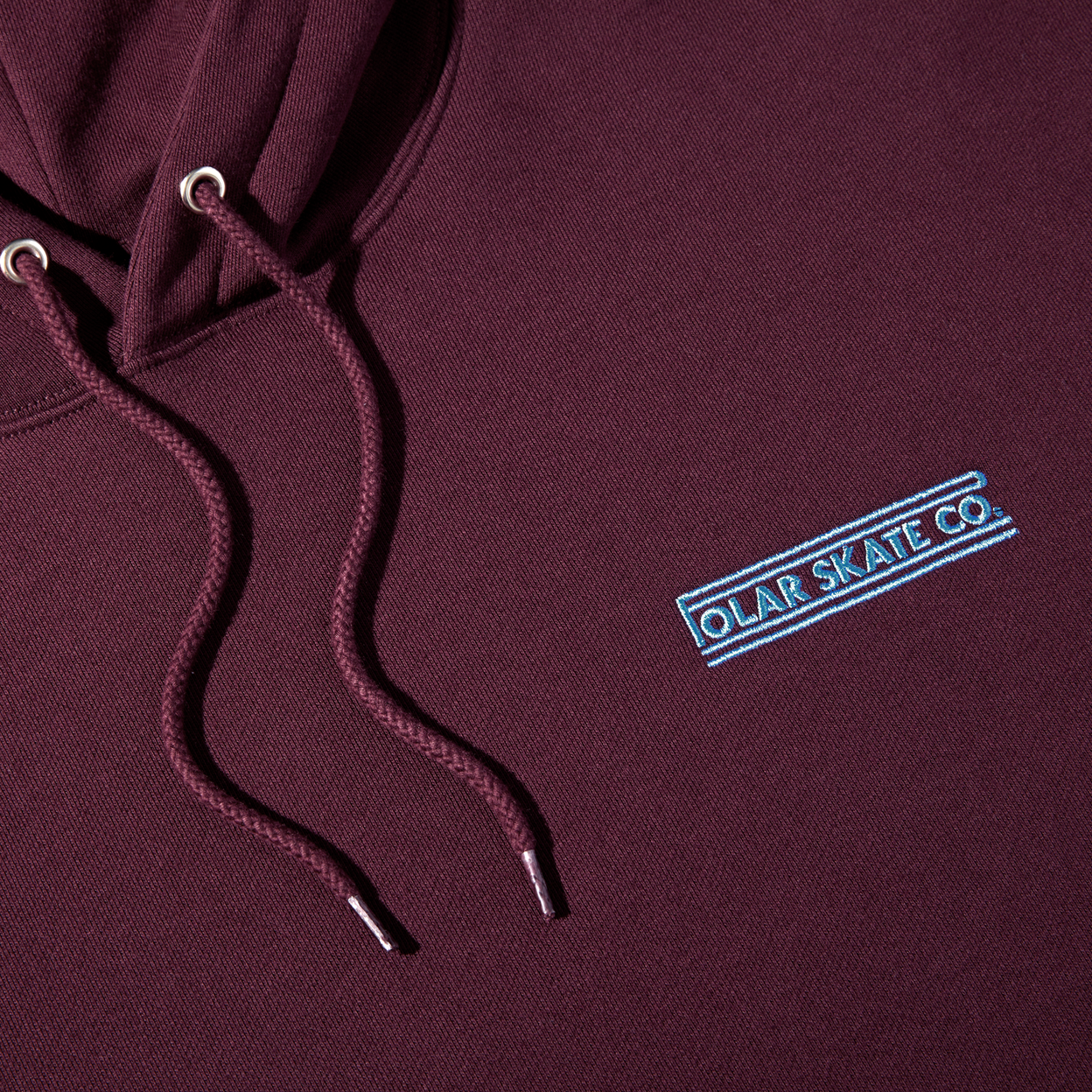 POLAR SKATE CO STRETCH LOGO DAVE HOODIE DARK WINE – Rumor POLAR SKATE CO STRETCH LOGO DAVE HOODIE DARK WINE – Rumor