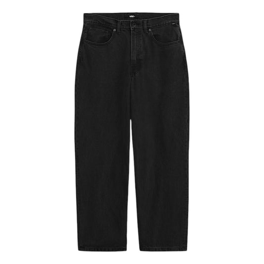 VANS BOYS CHECK-5 LOOSE DENIM PANT BLACK
