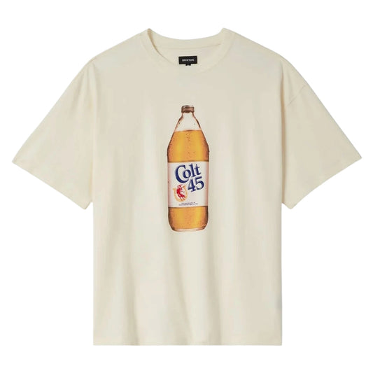 BRIXTON COLT 45 OZ SHORT SLEEVE OVERSIZE NATURAL TEE