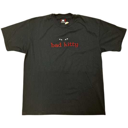 EMILY THE STRANGE Y2K BAD KITTY TEE BLACK