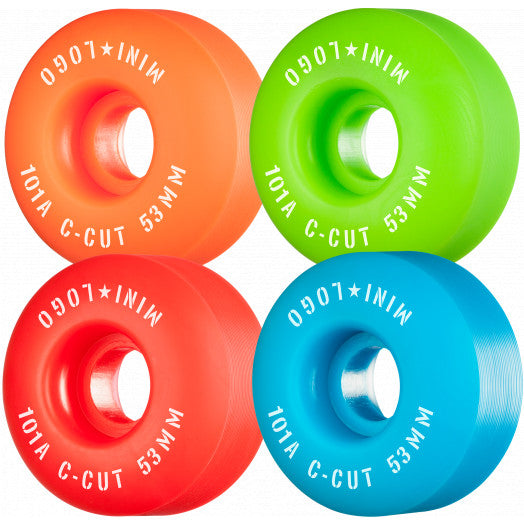 MINI LOGO WHEELS C-CUT 101A 53MM