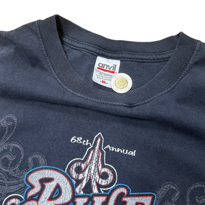 BIKE WEEK 2009 DAYTONA BEACH USA TEE BLACK
