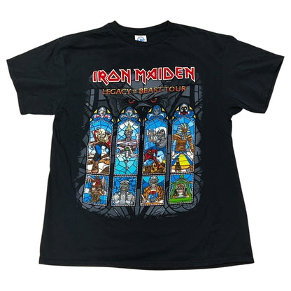 IRON MAIDEN LEGACY OF THE BEAST TOUR 2018-2019 TEE BLACK