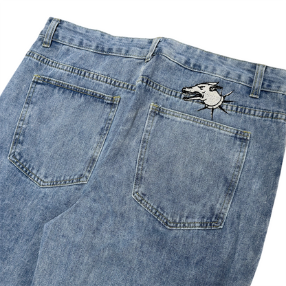 BUDGET BAGGYS DAWG PANT BLUE