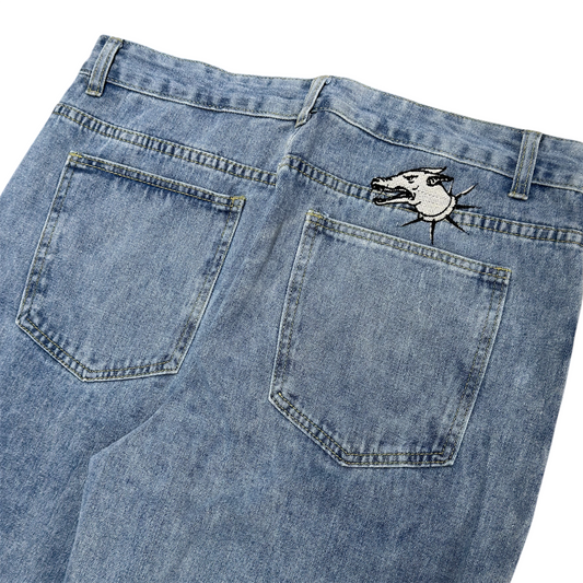 BUDGET BAGGYS DAWG PANT BLUE