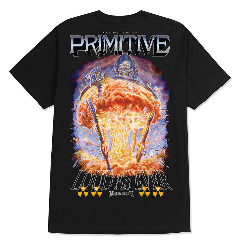 PRIMITIVE X MEGADEATH TIME TEE