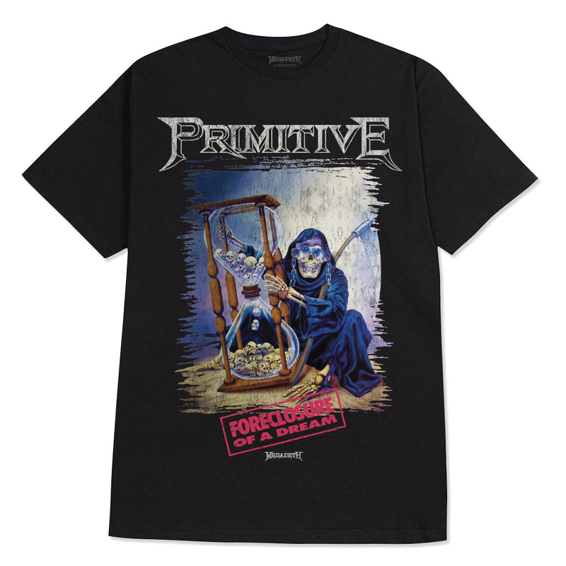 PRIMITIVE X MEGADEATH JUDGEMENT TEE BLACK