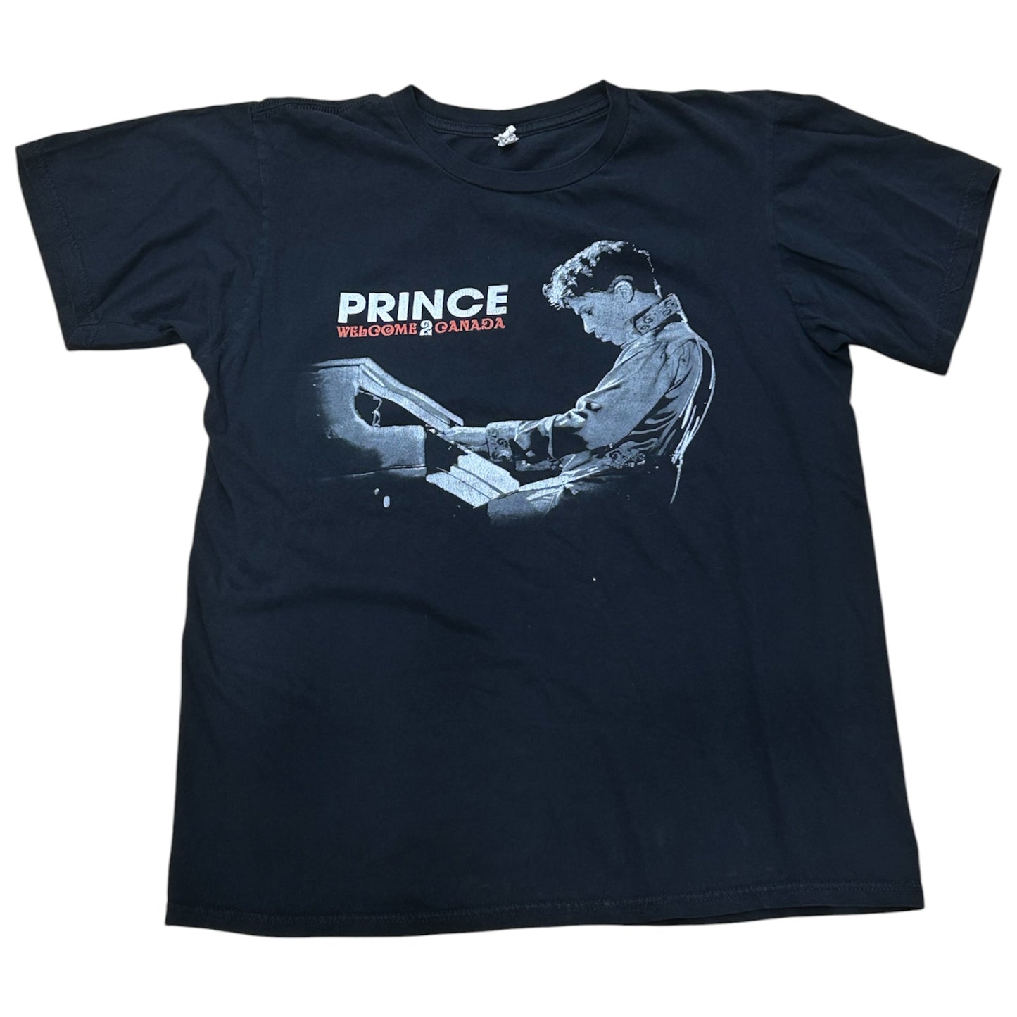 PRINCE WELCOME TO CANADA 2011 TOUR TEE BLACK