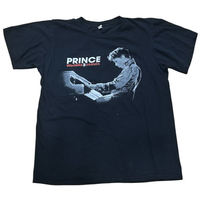 PRINCE WELCOME TO CANADA 2011 TOUR TEE BLACK
