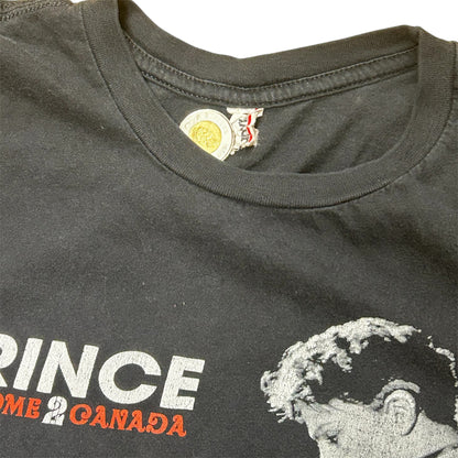 PRINCE WELCOME TO CANADA 2011 TOUR TEE BLACK