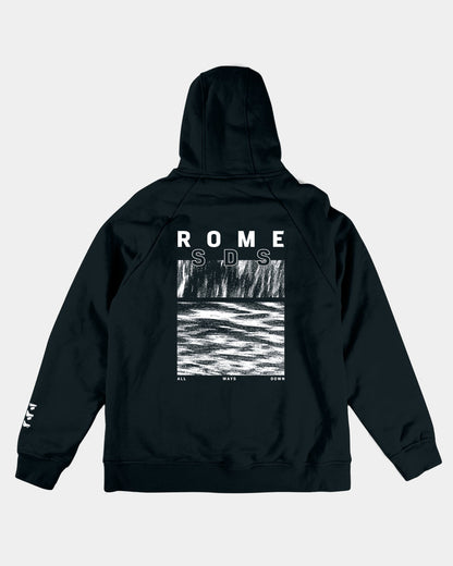 ROME RIDING HOODIE BLACK 2024