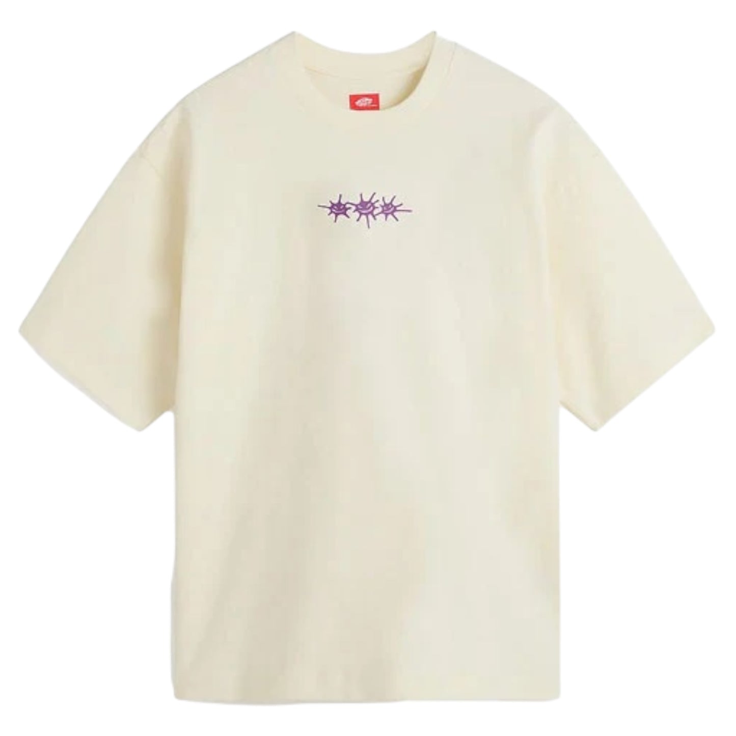 VANS SKATE DIFFICULT TEE MARSHMALLOW