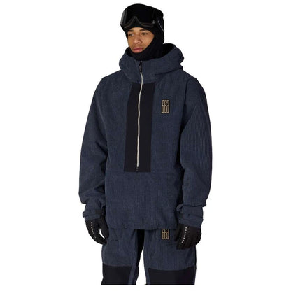 686 MENS GHOST 2.5L ANORAK NAVY WIDE WALE CORDUROY