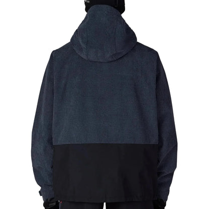 686 MENS GHOST 2.5L ANORAK NAVY WIDE WALE CORDUROY