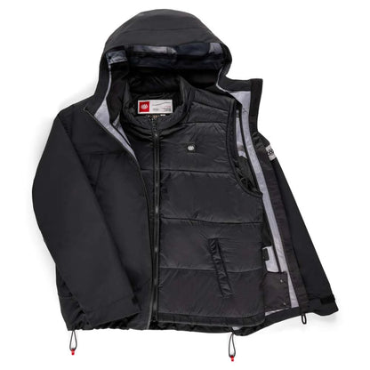 686 WOMENS SMARTY 3 IN 1 FRAMEWORK 3L JACKET BLACK