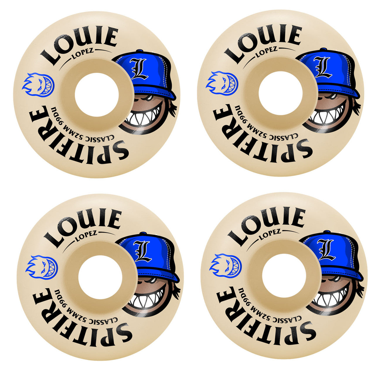 SPITFIRE LOUIE LOPEZ BURN SQUAD CLASSIC 99A WHEEL 52MM