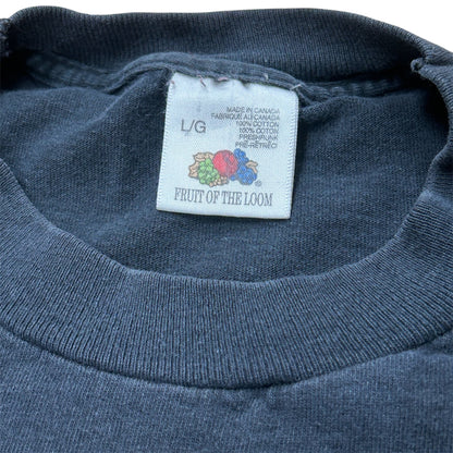 BANFF CANADA EARLY 1990’s PURPLE LIGHTNING BLACK TEE