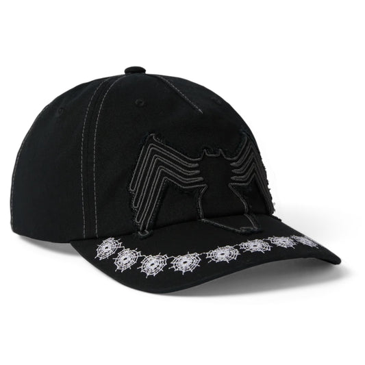 HUF VENOM WASHED SNAP BACK BLACK