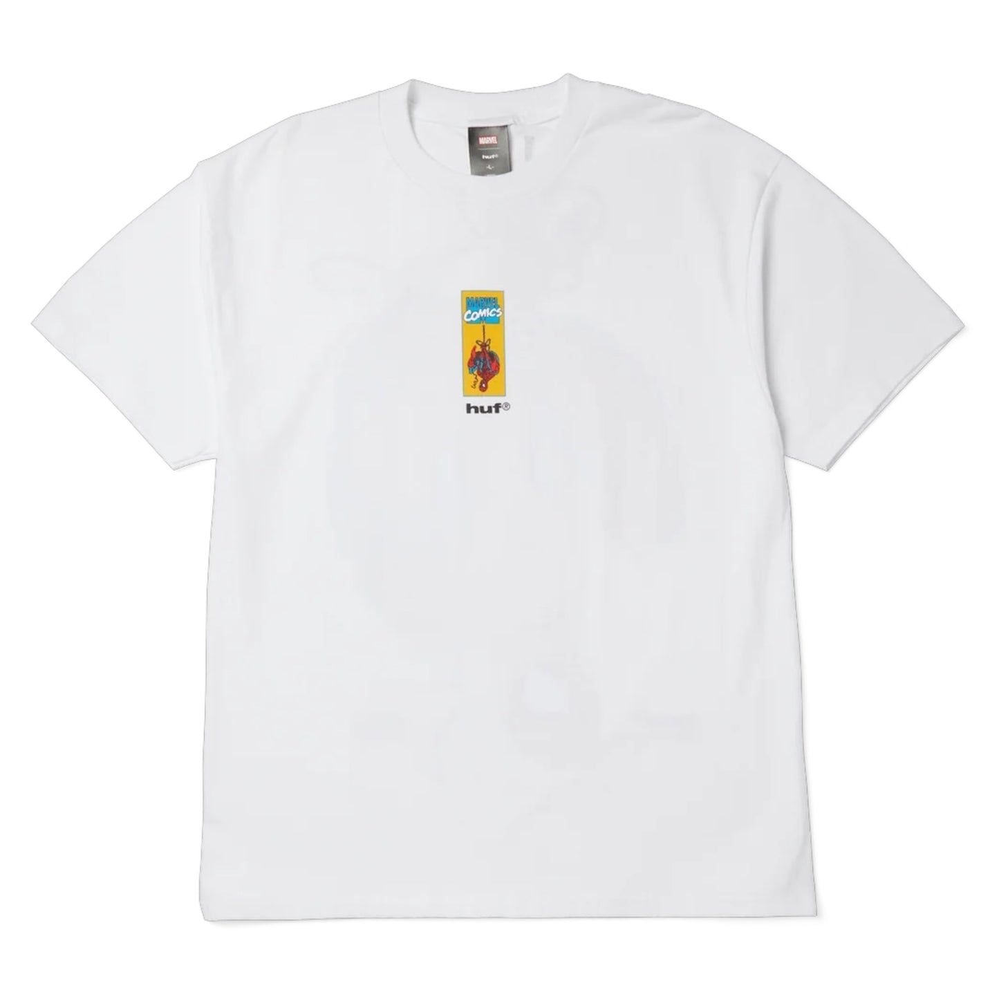 HUF UPSIDE DOWN SS TEE WHITE