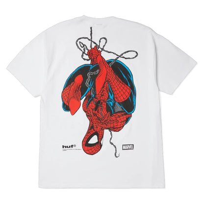 HUF UPSIDE DOWN SS TEE WHITE