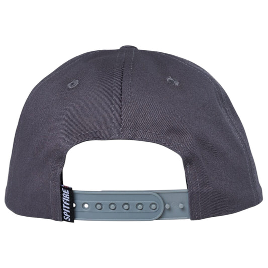 SPITFIRE GAS MASK SCRIPT PATCH SNAPBACK CHARCOAL HAT