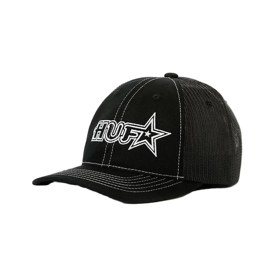 HUF GALAXY TRUCKER HAT BLACK
