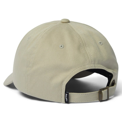 HUF CHERRIES 6 PANEL CV HAT KHAKI