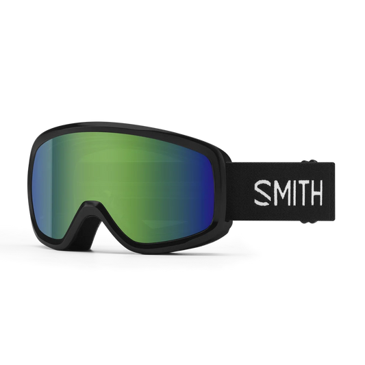 SMITH SNOWDAY JR BLACK GREEN SOL-X MIRROR