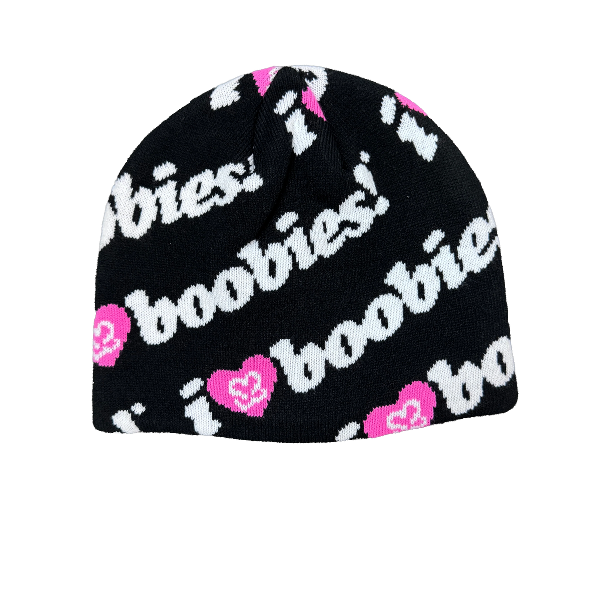 CORDUROY KEEP A BREAST BEANIE BLACK