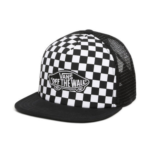 VANS KIDS CLASSIC PATCH SNAPBACK NOIR BLANC DAMIER