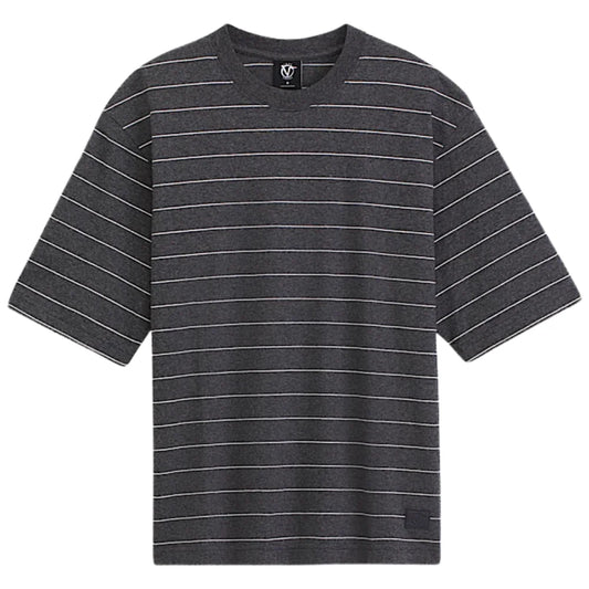 VANS X ROWAN Z STRIPE SS SHIRT CHARCOAL