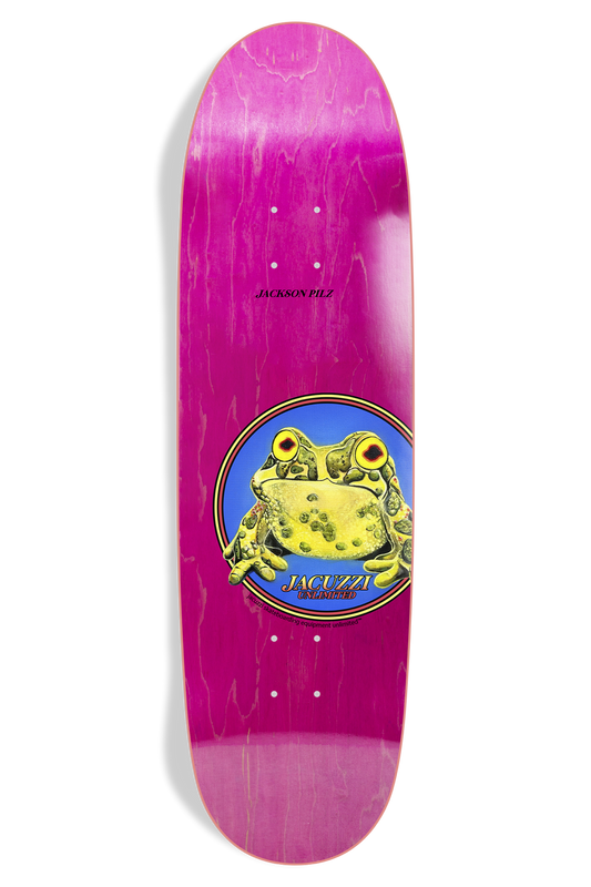 JACUZZI JACKSON PILZ TOADADELIC EX7 SKATEBOARD DECK 9.125”