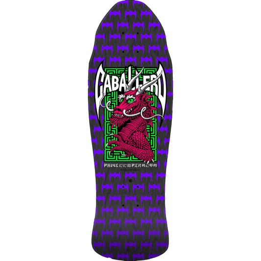 POWELL PERALTA CAB STREET SPOON NOSE DECK 20 BLACK STAIN 9.625