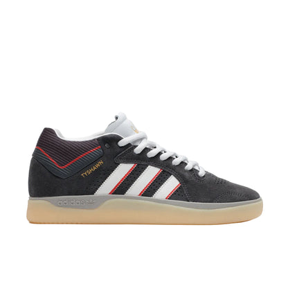 ADIDAS TYSHAWN CARBON CRYSTAL WHITE BETTER SCARLET