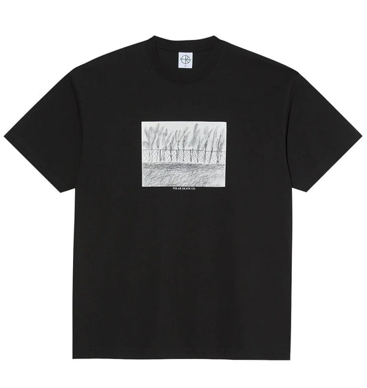 POLAR FENCE TEE BLACK