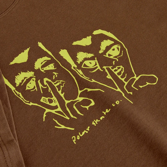 POLAR BOOGERS TEE WALNUT