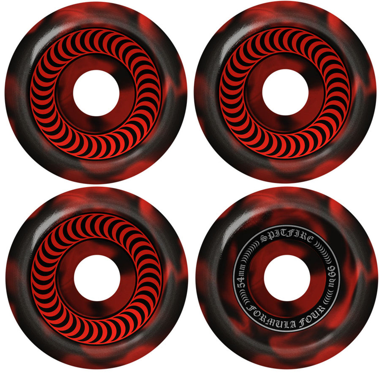 SPITFIRE F4 99A OG CLASSICS BLACK RED SWIRL