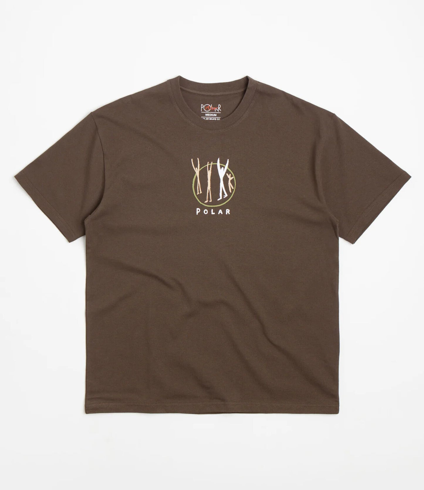 POLAR GANG TEE BROWN