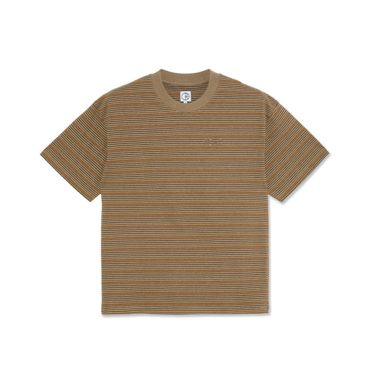 POLAR STRIPE SURF TEE CAMEL