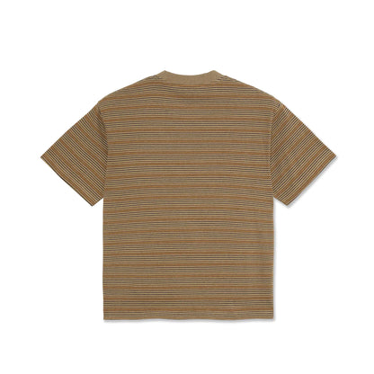 POLAR STRIPE SURF TEE CAMEL