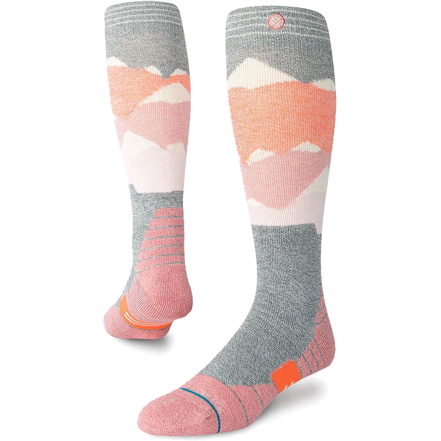 CHAUSSETTES DE NEIGE STANCE LONELY PEAKS DUSTY ROSE