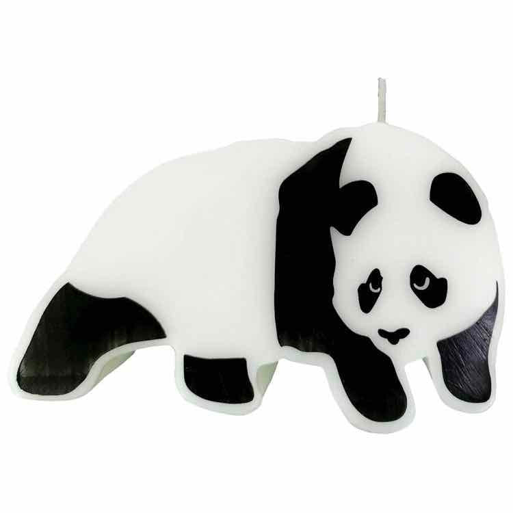 ENJOI PANDA CANDLE WAX WHITE