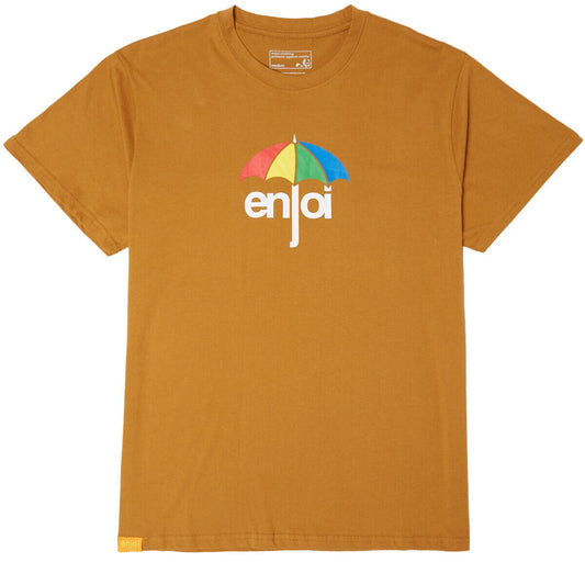 ENJOI UMBRELLA 2.0 T-SHIRT À MANCHES COURTES MOCHA JOE