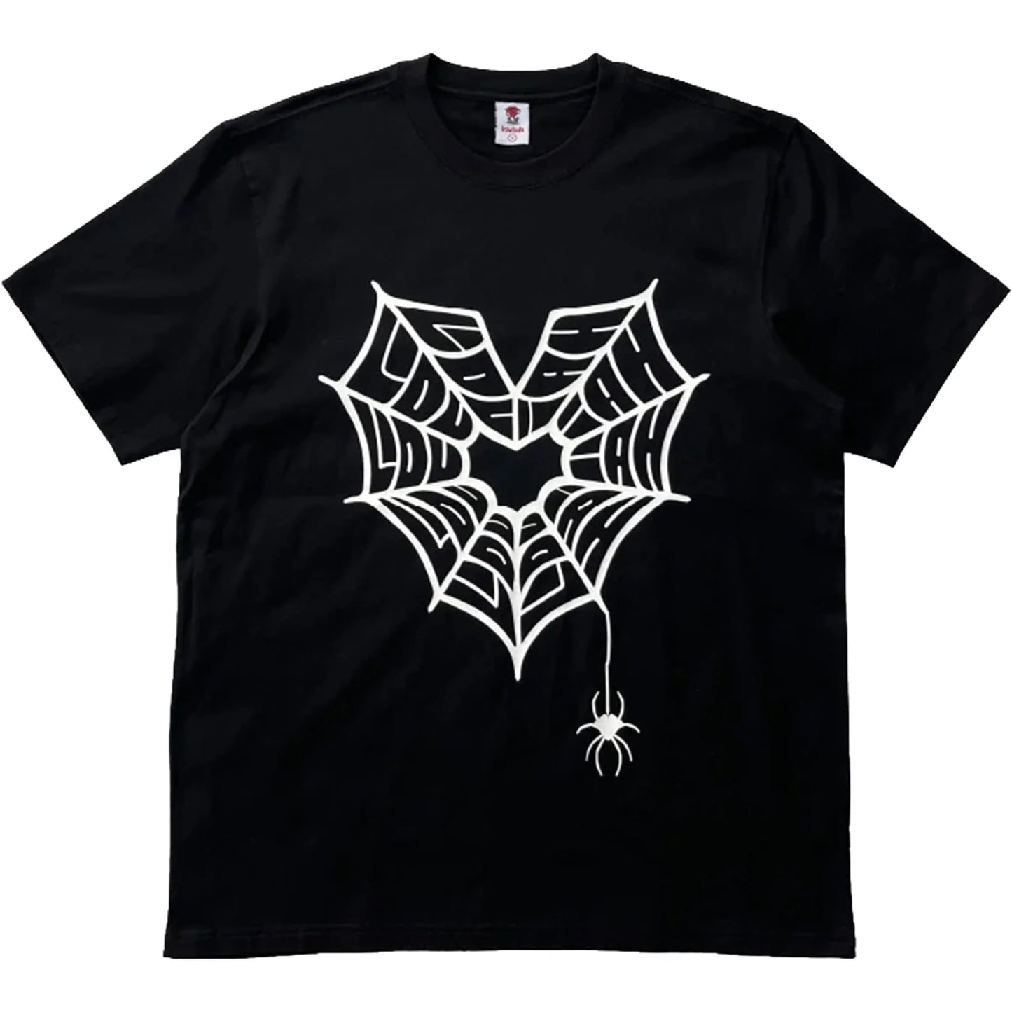LOVIAH SPIDERMAN TEE BLACK