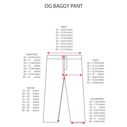 LOVIAH OG BAGGY 5 POCKET DENIM PANT PINE ENZYME WASH